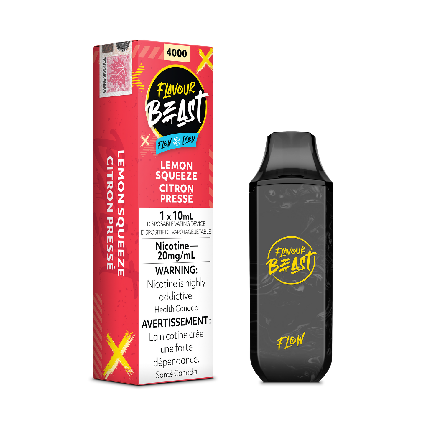 Flavour Beast Disposable Flow Lemon Squeeze