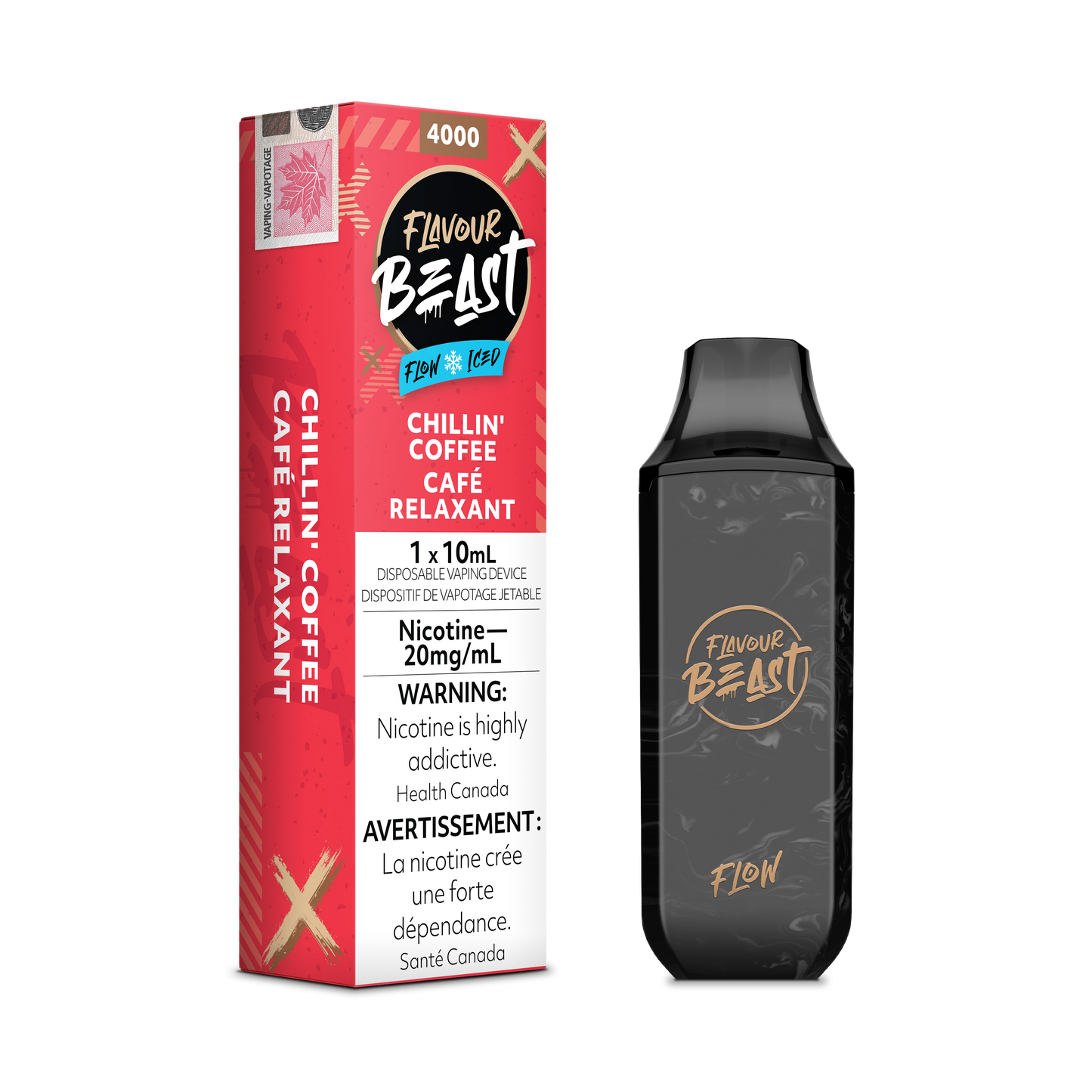 Flavour Beast Disposable Flow Chillin' Coffee Iced