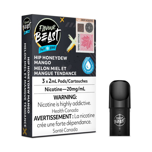 FLAVOUR BEAST PODS HIP HONEYDEW MANGO