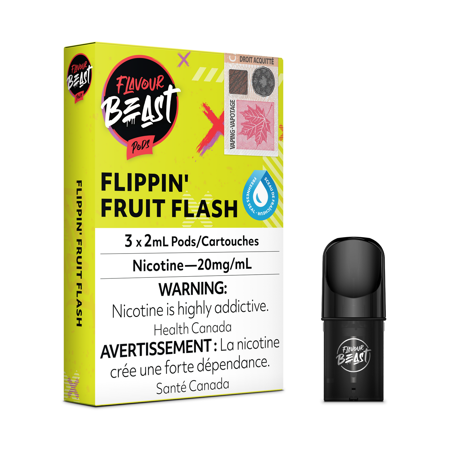 FLAVOUR BEAST PODS FLIPPIN FRUIT FLASH