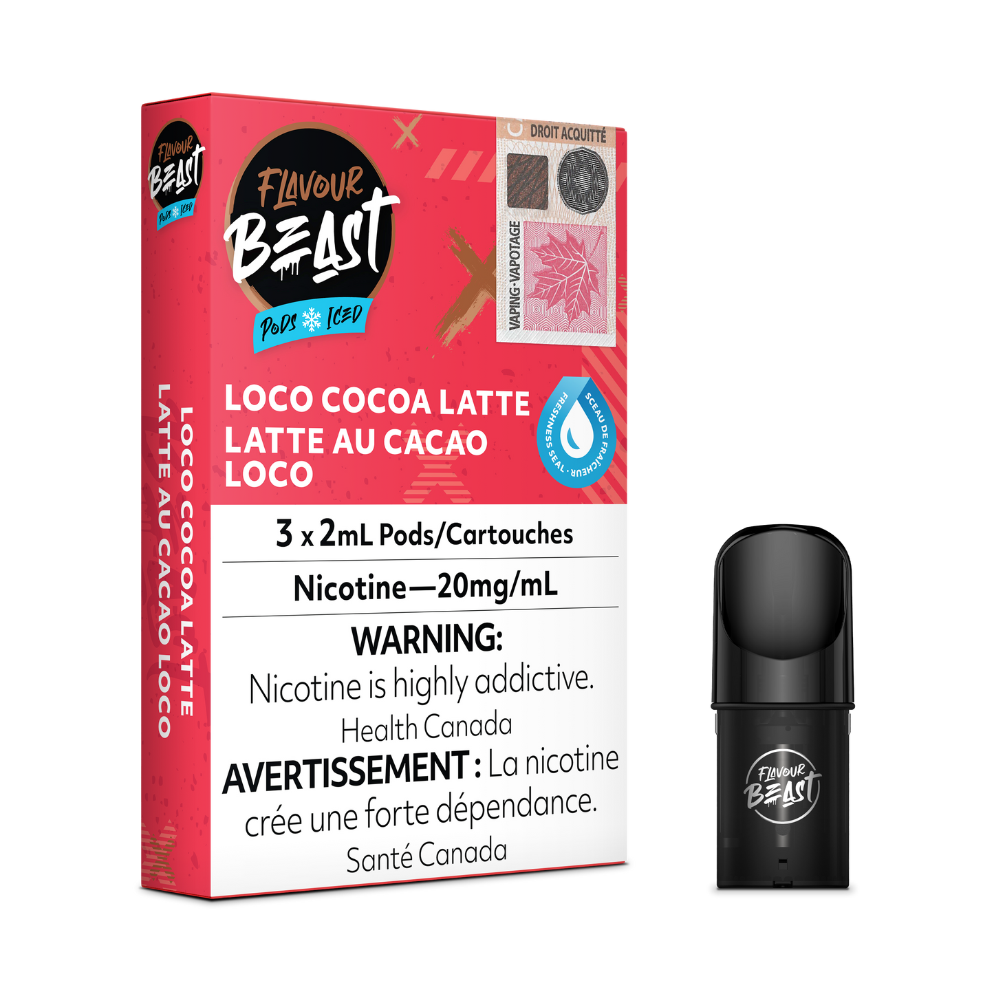 FLAVOUR BEAST PODS LOCO COCOA LATTE