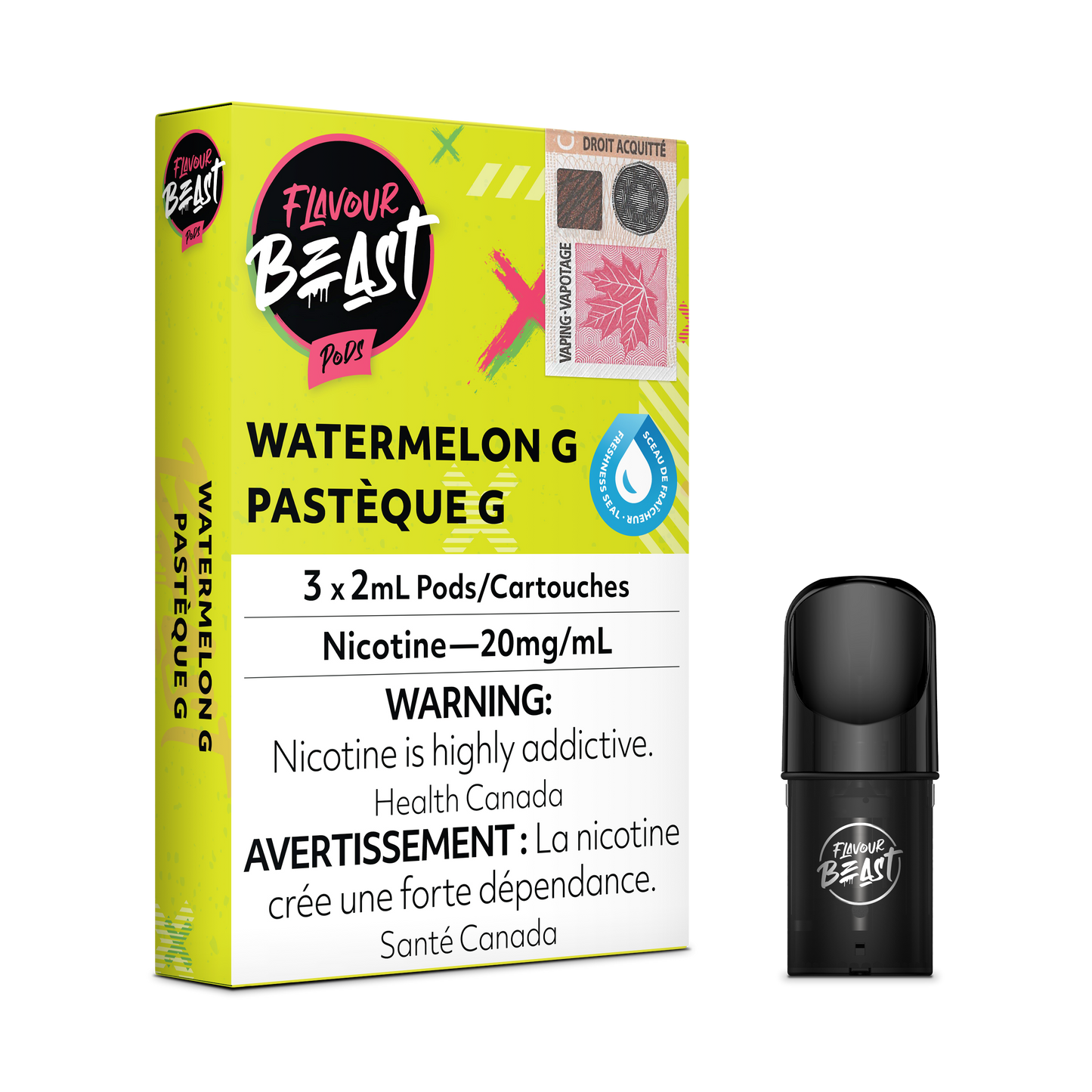 FLAVOUR BEAST PODS WATERMELON G