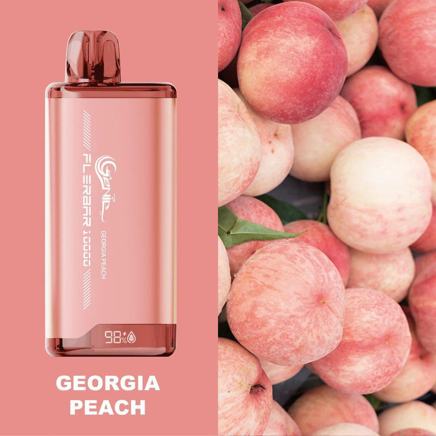 Genie Flerbar 10000 Disposable Georgia Peach