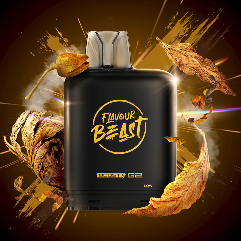 Flavour Beast Boost Level X PODS Good OL’ Golden Tobacco ONT