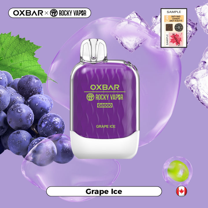 OXBAR G8000 Disposable Grape Ice