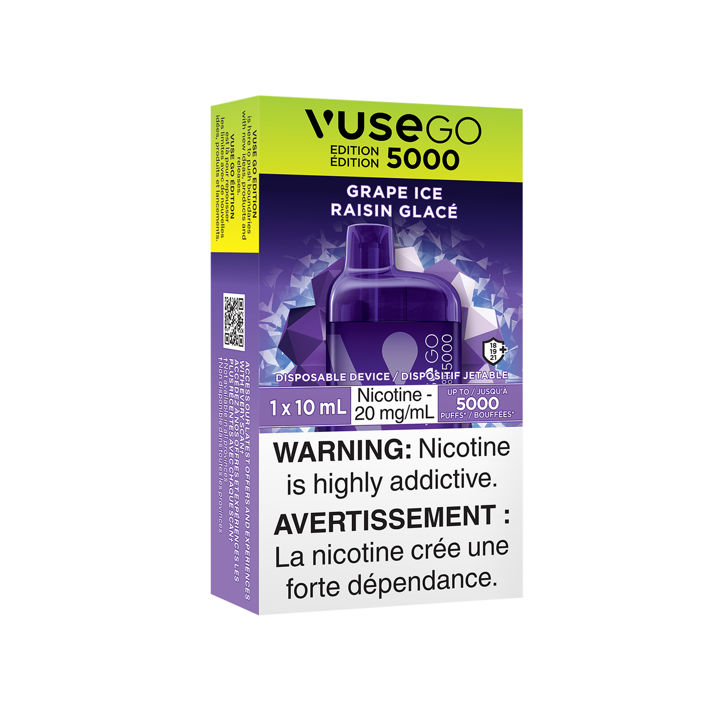 Vuse GO Edition 5000 Grape Ice ONT