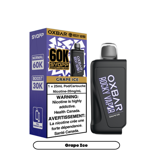 OXBAR SVOPP 60K Pods Grape Ice ONT