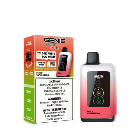 Genie Air Pro 50K Disposable Peach Watermelon