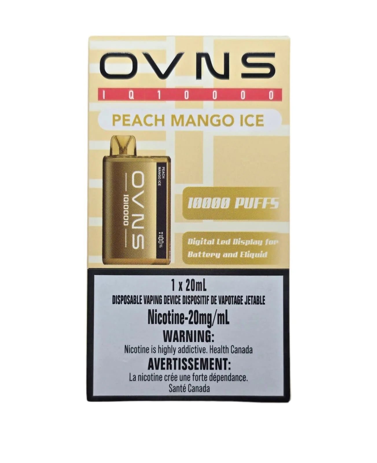 OVNS IQ10000 Peach Mango Ice
