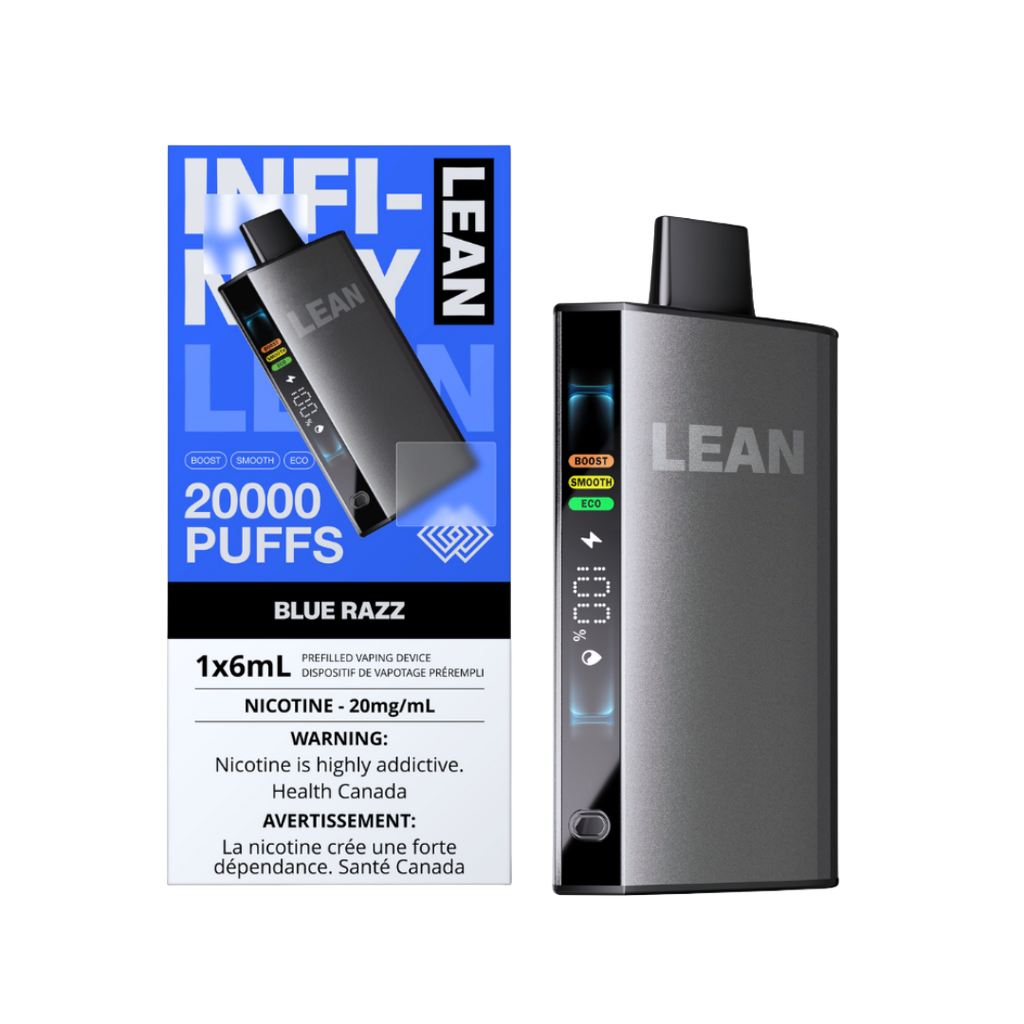 Infinity Lean 20K Disposable Blue Razz ONT