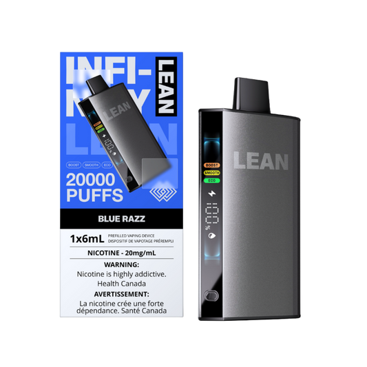 Infinity Lean 20K Disposable Blue Razz ONT