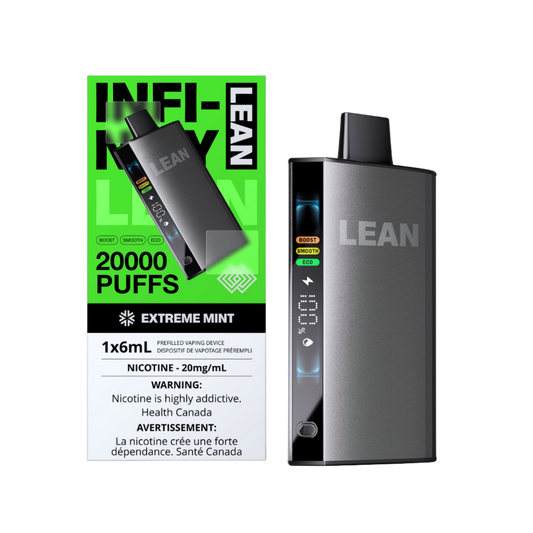 Infinity Lean 20K Disposable Extreme Mint ONT