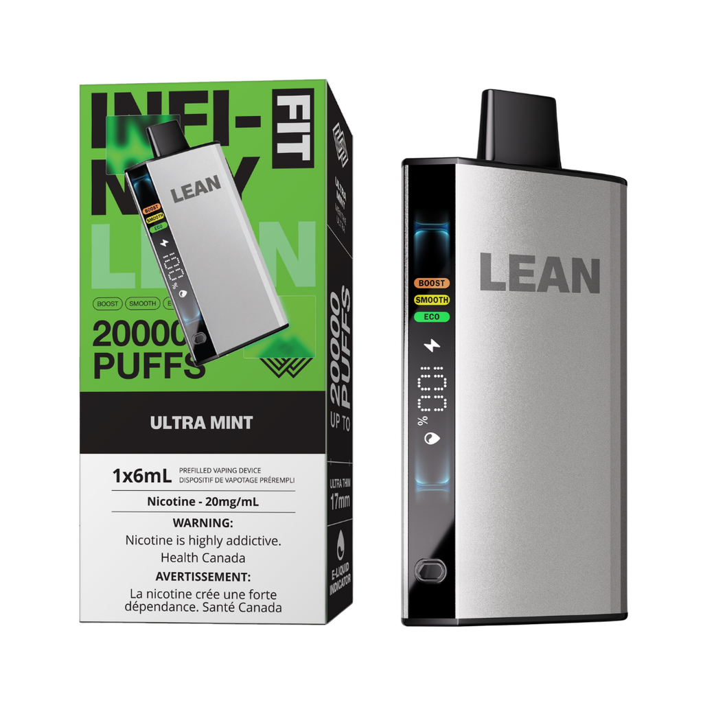  Infinity Lean 20K Ultra Mint ONT Disposable Vape