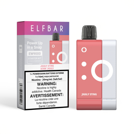 ELFBAR Snap EW9000 Starter Kit Jiggly Sting