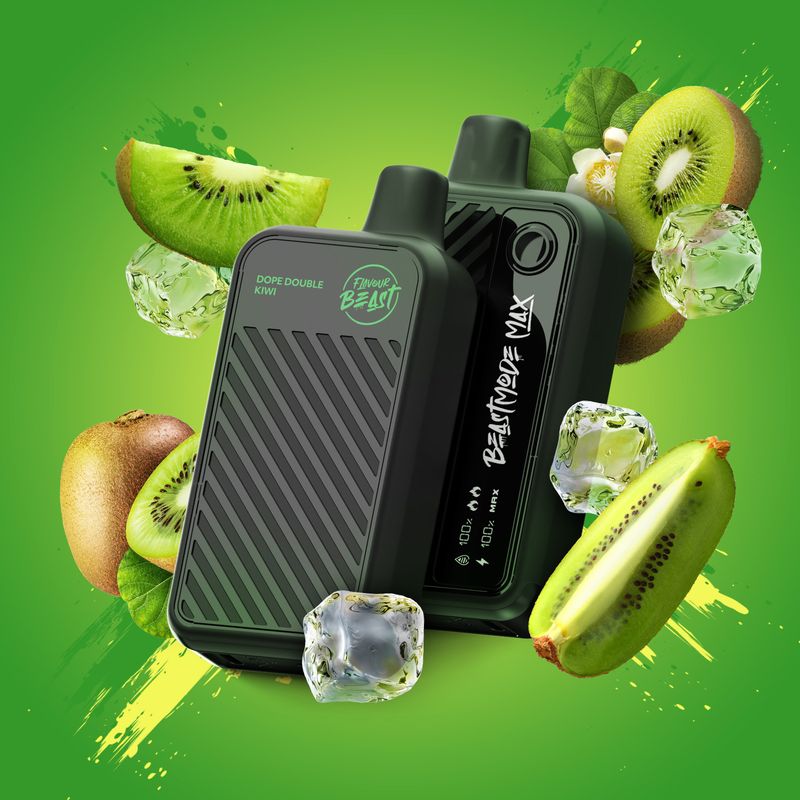 Flavour Beast Disposable Mode Max 18000 Dope Double Kiwi Iced ONT