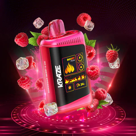 Kraze HD Mega Norwegian Berry G Ice ONT