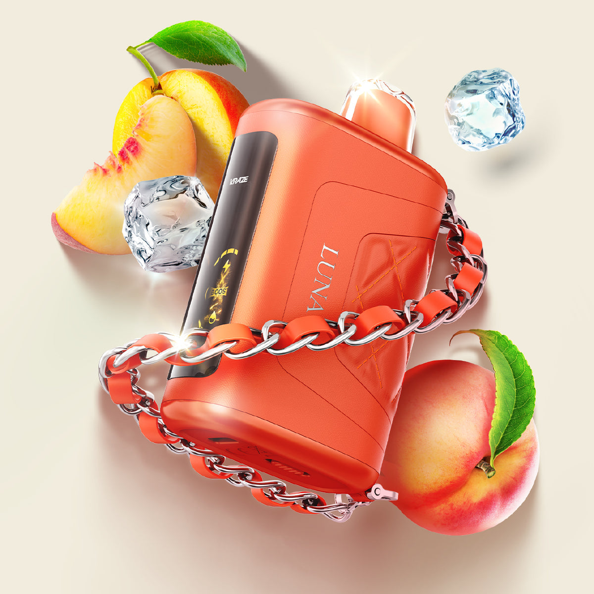 Kraze Luna 42K Disposable Frizzy Peach G Ice ONT
