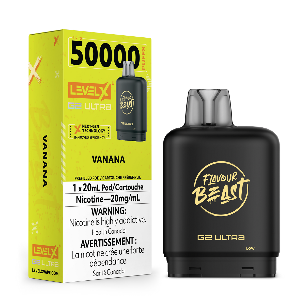 Flavour Beast G2 Ultra Level X PODS Vanana ONT