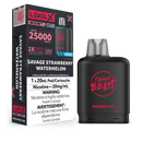 Flavour Beast Boost Level X PODS Savage Strawberry Watermelon Iced ONT