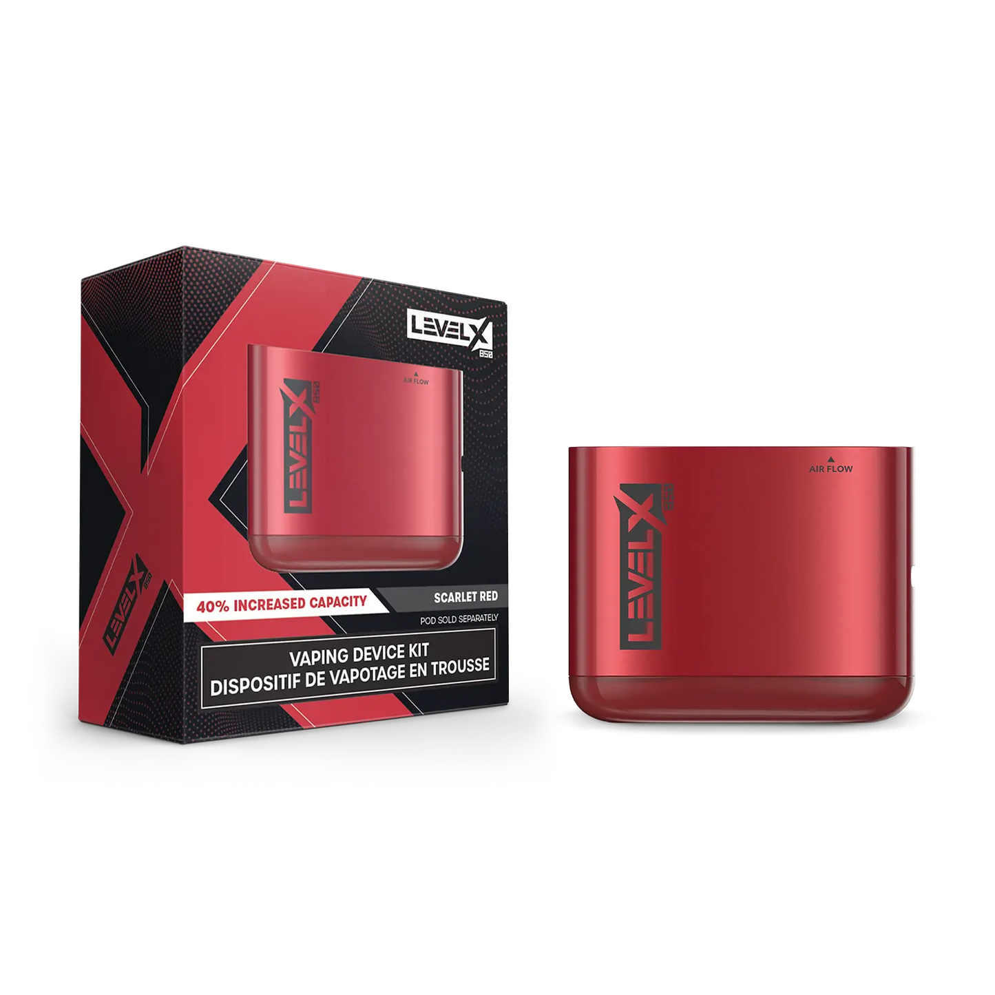 Flavour Beast Level X Device Kit Scarlet Red