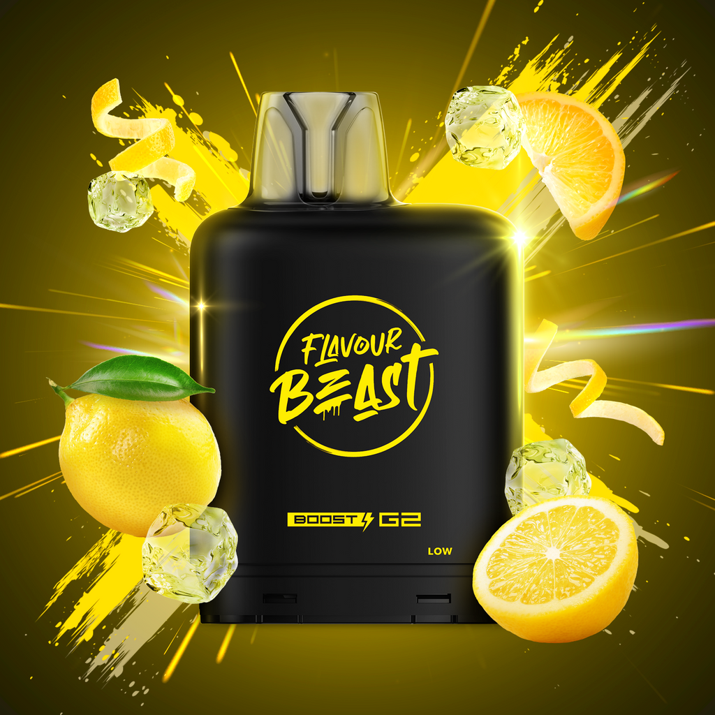 Flavour Beast Boost Level X PODS Lemon Squeeze Iced ONT