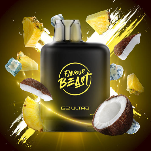 Flavour Beast G2 Ultra Level X PODS Pineapple Coconut Iced ONT