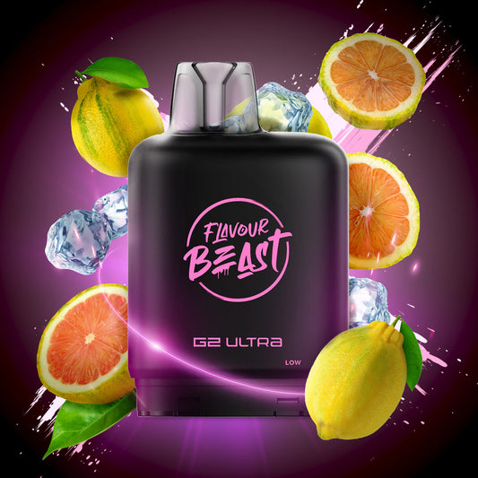 Flavour Beast G2 Ultra Level X PODS Pink Bomb Iced ONT
