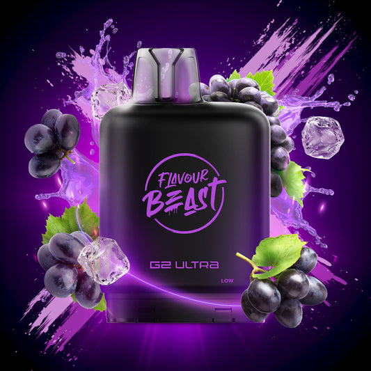 Flavour Beast G2 Ultra Level X POD Purple Fizz Iced ONT