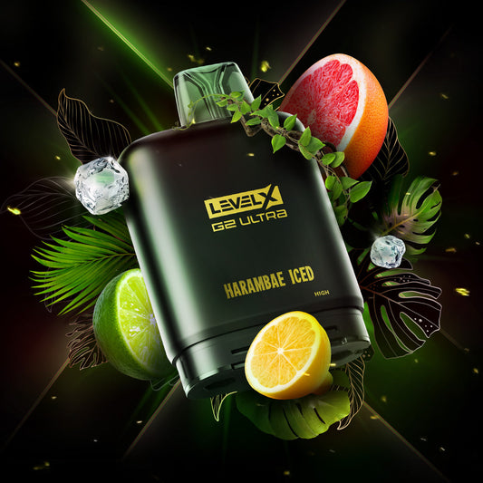 Flavour Beast x Twelve Monkeys G2 Ultra Level X PODS Harambae Iced ONT