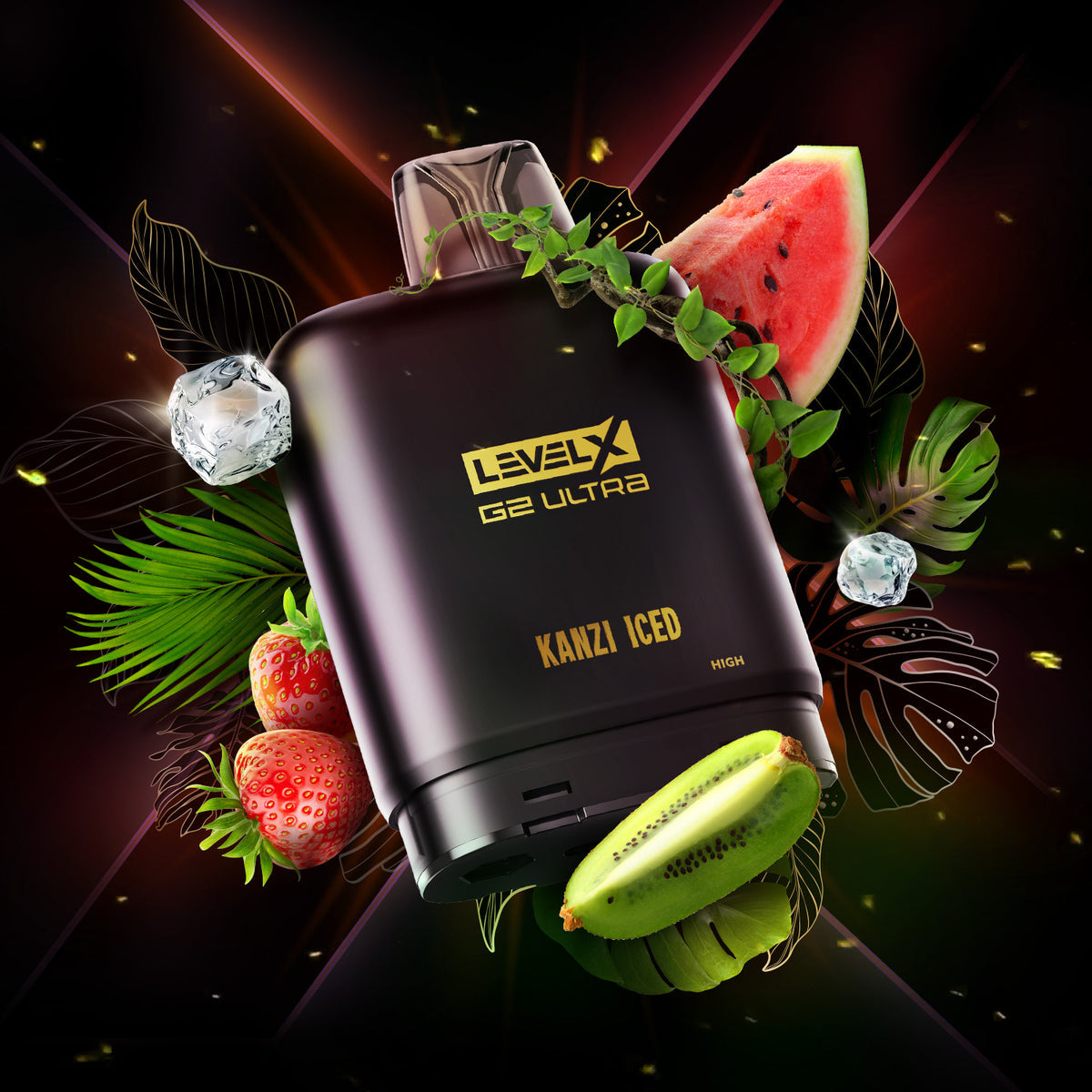 Flavour Beast x Twelve Monkeys G2 Ultra Level X PODS Kanzi Iced ONT