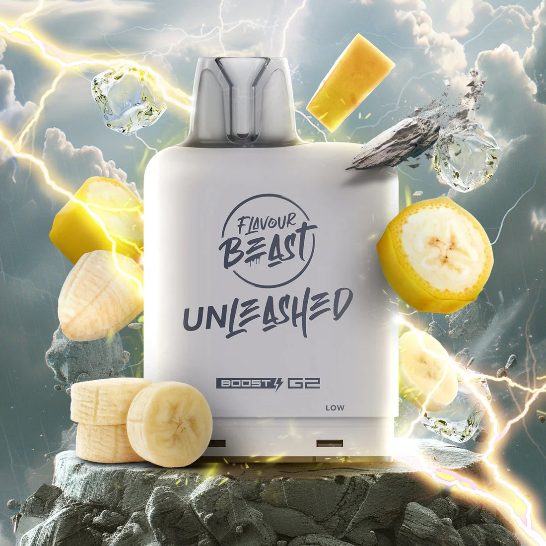 Flavour Beast Boost Level X PODS Unleashed Epic Banana ONT