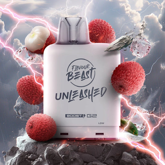 Flavour Beast Boost Level X PODS Unleashed Epic Lychee ONT