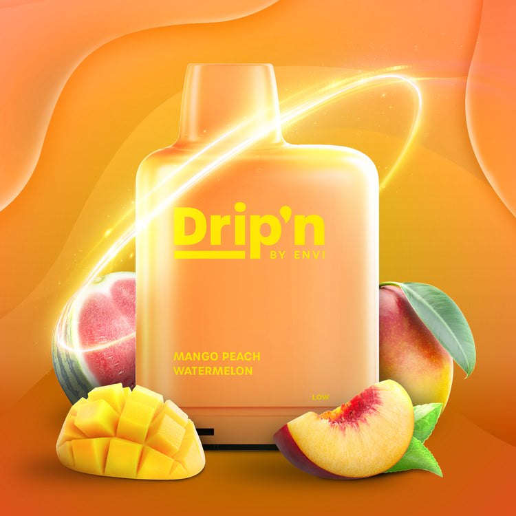 Drip’n Boost Level X PODS Mango Peach Watermelon