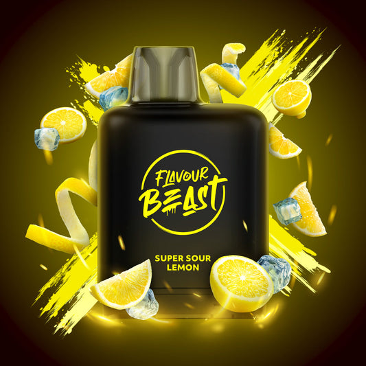 Flavour Beast Boost Level X PODS Super Sour Lemon Iced ONT