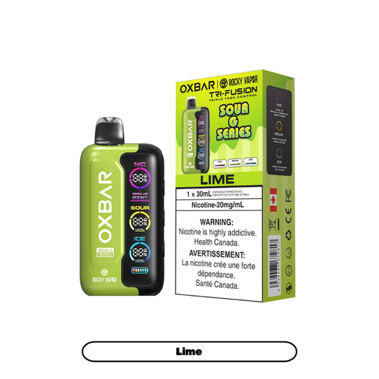 Oxbar Tri-Fusion Disposable Sour G Lime