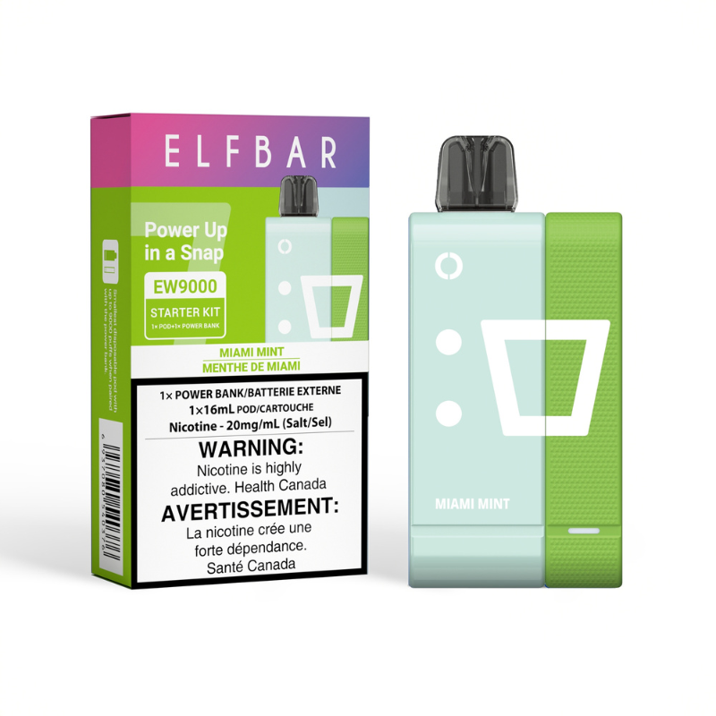 ELFBAR Snap EW9000 Starter Kit Miami Mint