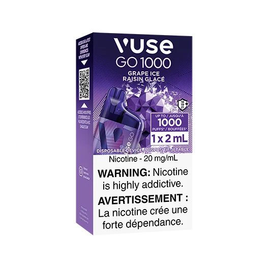 Vuse GO 1000 Grape Ice ONT