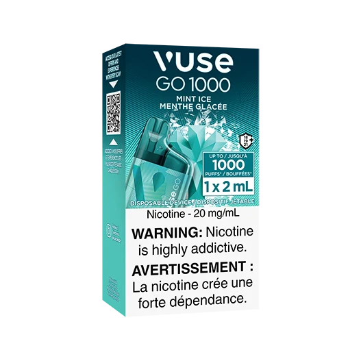 Vuse GO 1000 Mint Ice ONT