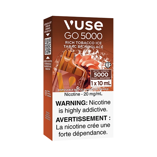 Vuse GO Edition 5000 Rich Tobacco Ice ONT