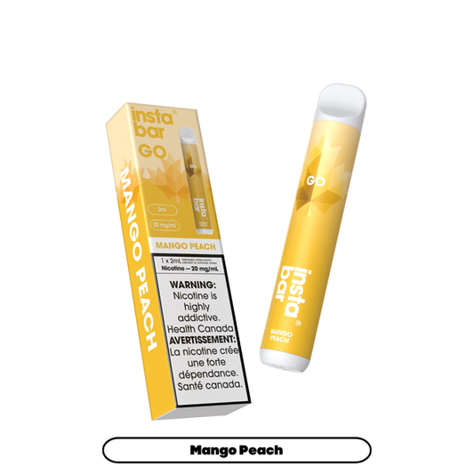 Insta Bar Go Disposable Mango Peach