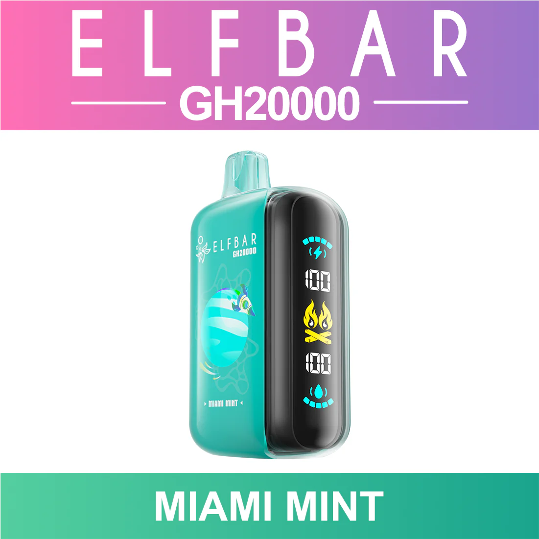 ELF BAR Disposable GH20000 Miami Mint ONT