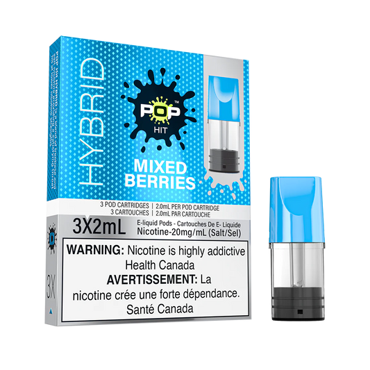 Pop Vapor Hybrid PODS Mixed Berries (3x2ml)