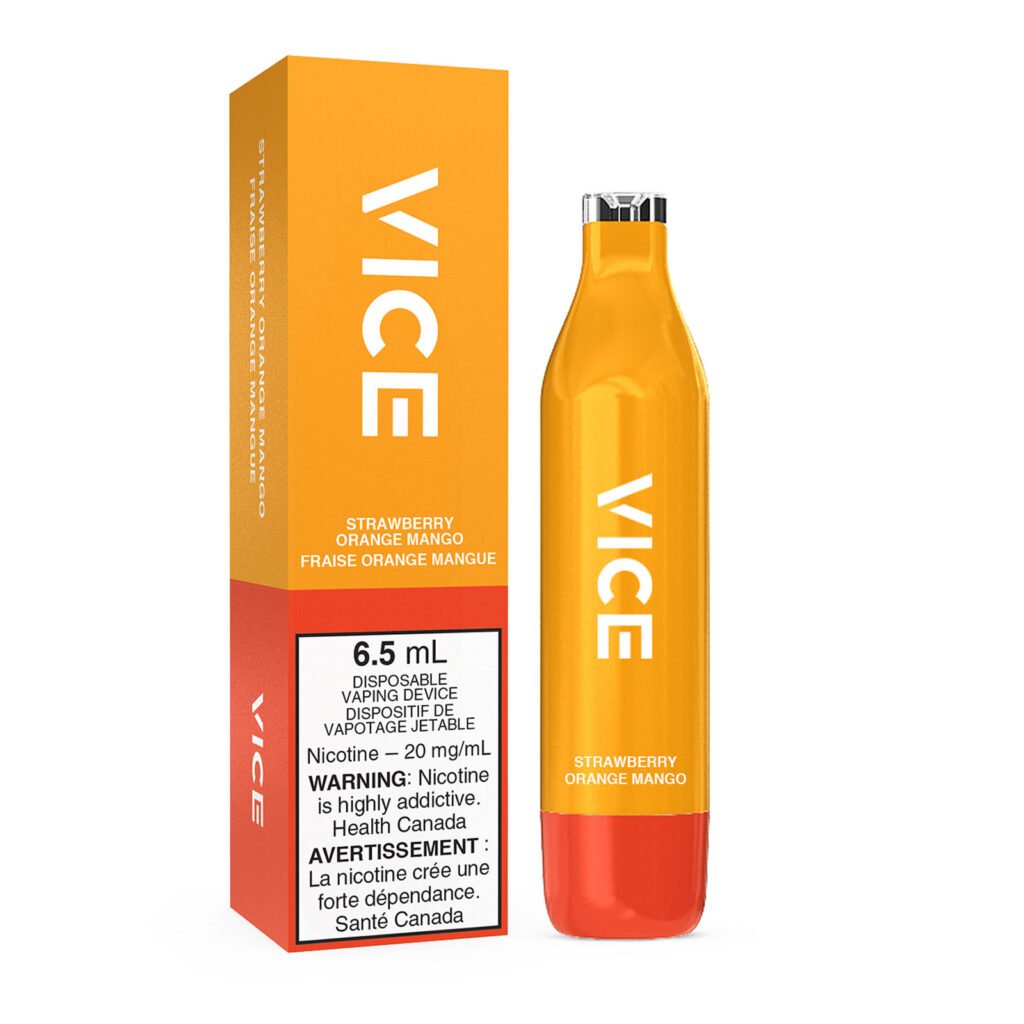 Vice Disposable 2500 Strawberry Orange Mango 6ml