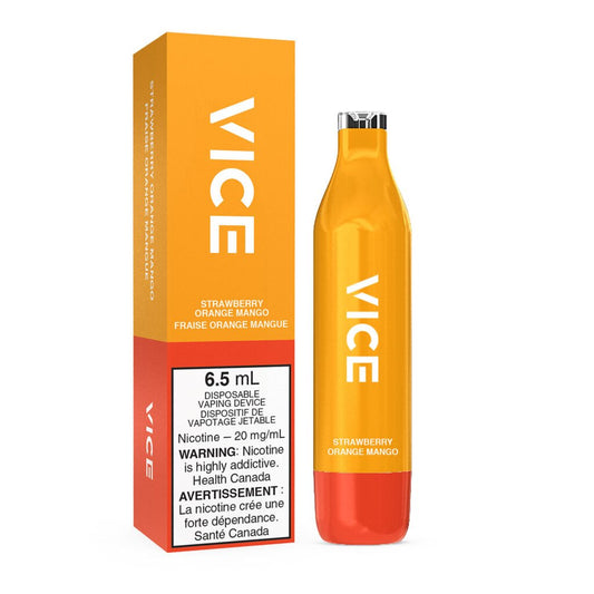 Vice Disposable 2500 Strawberry Orange Mango 6ml