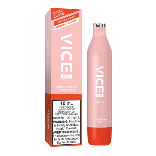 Vice Disposable 5500 Strawberry Ice