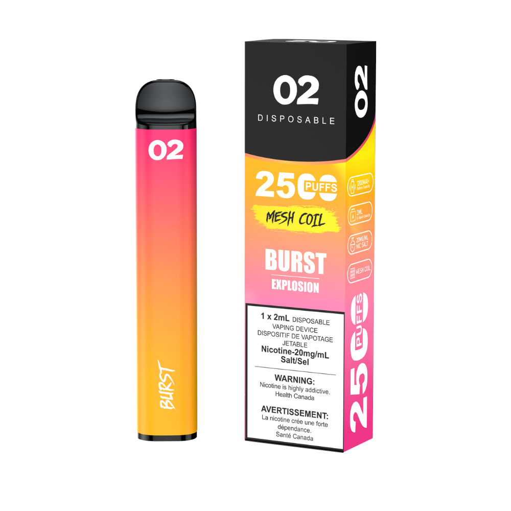 O2 Disposable 2500 Burst