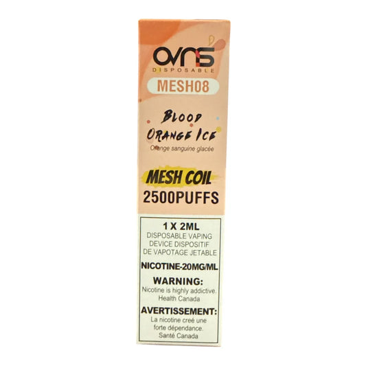 OVNS MESH08 2500 Disposable Blood Orange Ice