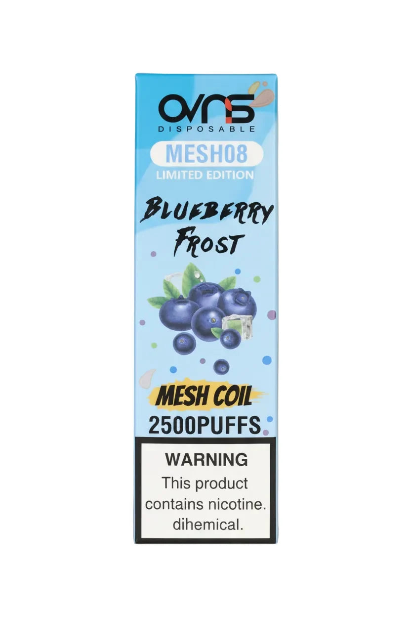 OVNS MESH08 2500 Disposable Blueberry Frost