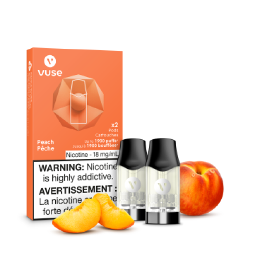 Vuse ePod Peach Pods (2x) ONT