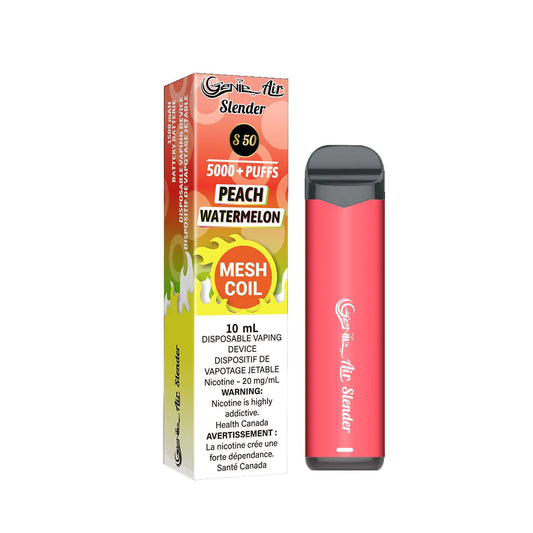 Genie Air Slender 5000 Disposable Peach Watermelon